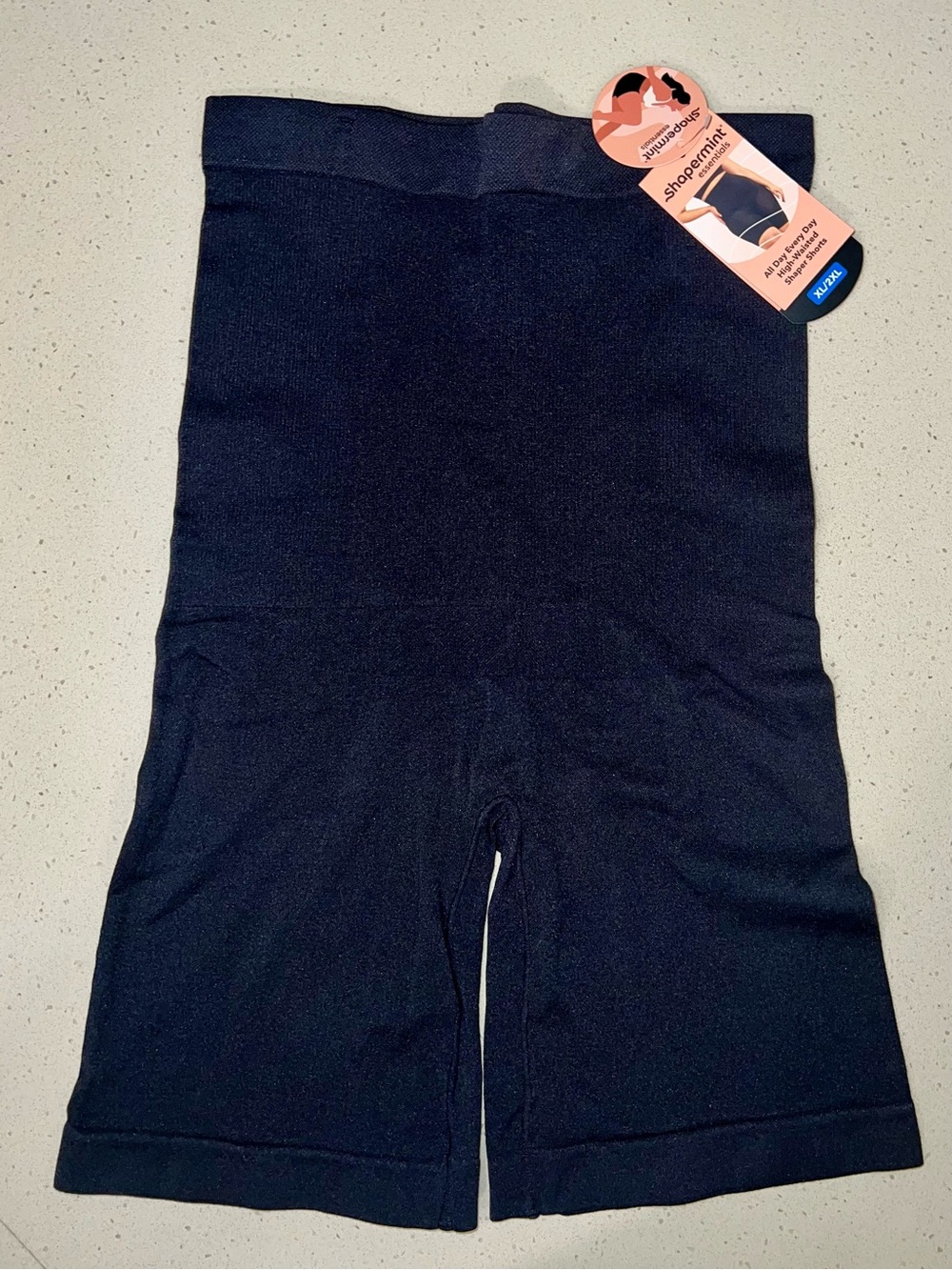 Shapermint Black High-Waisted Shaper Shorts XL/2XL NEW WITH TAGS